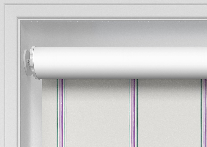 Merrily, Merry Stripy Violet - Twist&Fit Roller Blind - Image 9